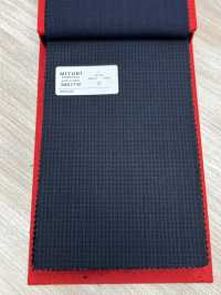 3MK3740 25AW ACTIVA Check Navy[Textile] Miyuki Woolen Mills Sub Photo