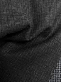 3MK3751 25AW ACTIVA Check Charcoal Heaven Gray[Textile] Miyuki Woolen Mills Sub Photo