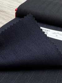 4MG3836 25AW MARUNOUCHI Alternate Stripe Navy[Textile] Miyuki Woolen Mills Sub Photo