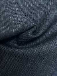 4MG3851 25AW MARUNOUCHI Alternate Stripe Charcoal Heaven Gray[Textile] Miyuki Woolen Mills Sub Photo