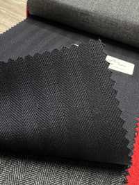 4ML3923 25AW THE CITY Herringbone Navy[Textile] Miyuki Woolen Mills Sub Photo