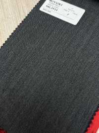 4ML3934 25AW THE CITY Herringbone Charcoal Heaven Gray[Textile] Miyuki Woolen Mills Sub Photo