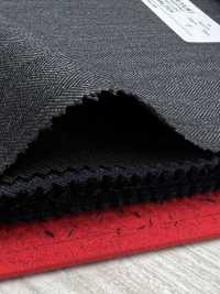 4ML3934 25AW THE CITY Herringbone Charcoal Heaven Gray[Textile] Miyuki Woolen Mills Sub Photo