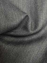 4ML3934 25AW THE CITY Herringbone Charcoal Heaven Gray[Textile] Miyuki Woolen Mills Sub Photo