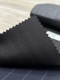 4ML3945 25AW THE CITY Herringbone Charcoal Dark Brown[Textile] Miyuki Woolen Mills Sub Photo