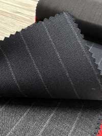 4ML3956 25AW THE CITY Stripe Navy[Textile] Miyuki Woolen Mills Sub Photo