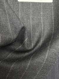 4ML3960 25AW THE CITY Stripe Charcoal Heaven Gray[Textile] Miyuki Woolen Mills Sub Photo