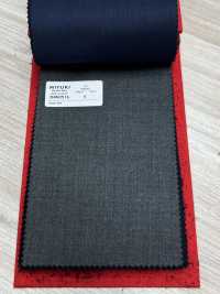 3NW0516 25AW NAPOLENA DRESSER Twill Gray[Textile] Miyuki Woolen Mills Sub Photo