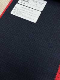8MK1893 25AW LOOP LABO (Loop Lab) Houndstooth Navy[Textile] Miyuki Woolen Mills Sub Photo