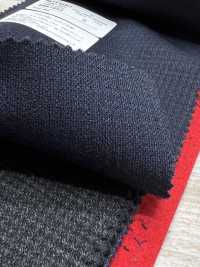 8MK1893 25AW LOOP LABO (Loop Lab) Houndstooth Navy[Textile] Miyuki Woolen Mills Sub Photo