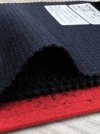 8MK1893 25AW LOOP LABO (Loop Lab) Houndstooth Navy[Textile] Miyuki Woolen Mills Sub Photo