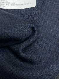 8MK1893 25AW LOOP LABO (Loop Lab) Houndstooth Navy[Textile] Miyuki Woolen Mills Sub Photo