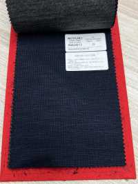 8MG4013 25AW LOOP LABO (Loop Lab) Woven Pattern Navy[Textile] Miyuki Woolen Mills Sub Photo