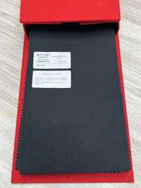 5MK0075 MIYUKI EVER WOOL (Miyuki Everwool) No Pattern Black[Textile] Miyuki Woolen Mills Sub Photo