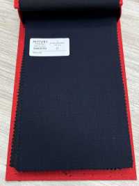 5MK0090 MIYUKI EVER WOOL (Miyuki Everwool) No Pattern Navy[Textile] Miyuki Woolen Mills Sub Photo