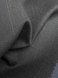 5MK0160 MIYUKI EVER WOOL Striped Dark Navy[Textile] Miyuki Woolen Mills Sub Photo