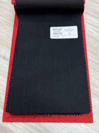 5MK0160 MIYUKI EVER WOOL Striped Dark Navy[Textile] Miyuki Woolen Mills Sub Photo