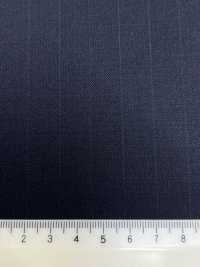 5MK0171 MIYUKI EVER WOOL Striped Navy[Textile] Miyuki Woolen Mills Sub Photo