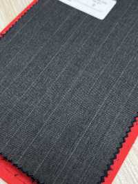 5MK0193 MIYUKI EVER WOOL Striped Gray[Textile] Miyuki Woolen Mills Sub Photo