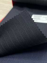 5MK0204 MIYUKI EVER WOOL Shadow Stripe Dark Navy[Textile] Miyuki Woolen Mills Sub Photo