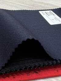 5MK0215 MIYUKI EVER WOOL Shadow Stripe Navy[Textile] Miyuki Woolen Mills Sub Photo