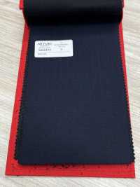 5MK0215 MIYUKI EVER WOOL Shadow Stripe Navy[Textile] Miyuki Woolen Mills Sub Photo