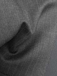 5MK0226 MIYUKI EVER WOOL Shadow Stripe Charcoal Heaven Gray[Textile] Miyuki Woolen Mills Sub Photo