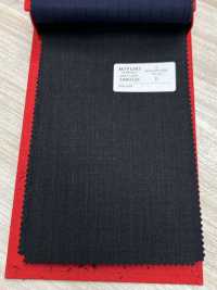 5MK0226 MIYUKI EVER WOOL Shadow Stripe Charcoal Heaven Gray[Textile] Miyuki Woolen Mills Sub Photo