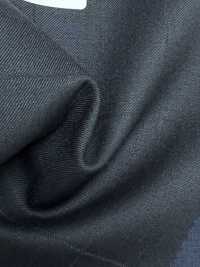 5MK0230 MIYUKI EVER WOOL Shadow Windowpane Dark Navy[Textile] Miyuki Woolen Mills Sub Photo