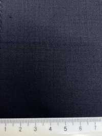 5MK0230 MIYUKI EVER WOOL Shadow Windowpane Dark Navy[Textile] Miyuki Woolen Mills Sub Photo