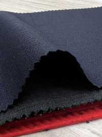 5MK0241 MIYUKI EVER WOOL Shadow Windowpane Navy[Textile] Miyuki Woolen Mills Sub Photo