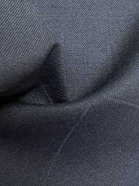 5MK0241 MIYUKI EVER WOOL Shadow Windowpane Navy[Textile] Miyuki Woolen Mills Sub Photo