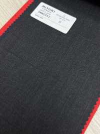 5MK0252 MIYUKI EVER WOOL Shadow Windowpane Charcoal Heaven Gray[Textile] Miyuki Woolen Mills Sub Photo