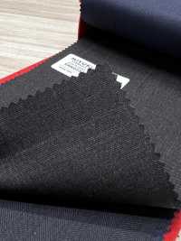 5MK0252 MIYUKI EVER WOOL Shadow Windowpane Charcoal Heaven Gray[Textile] Miyuki Woolen Mills Sub Photo