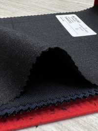 5MK0252 MIYUKI EVER WOOL Shadow Windowpane Charcoal Heaven Gray[Textile] Miyuki Woolen Mills Sub Photo