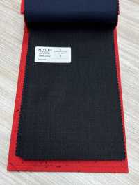 5MK0252 MIYUKI EVER WOOL Shadow Windowpane Charcoal Heaven Gray[Textile] Miyuki Woolen Mills Sub Photo