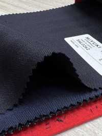 5ML0262 MIYUKI EVER WOOL Herringbone Dark Navy[Textile] Miyuki Woolen Mills Sub Photo