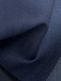 5ML0273 MIYUKI EVER WOOL Herringbone Navy[Textile] Miyuki Woolen Mills Sub Photo