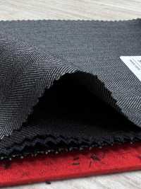 5ML0306 MIYUKI EVER WOOL Herringbone Gray[Textile] Miyuki Woolen Mills Sub Photo