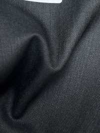 5ML0310 MIYUKI EVER WOOL Herringbone Dark Brown[Textile] Miyuki Woolen Mills Sub Photo