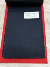 5ML0321 MIYUKI EVER WOOL (Miyuki Everwool) No Pattern Navy[Textile] Miyuki Woolen Mills Sub Photo