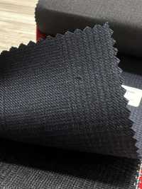 5ML0365 MIYUKI EVER WOOL Glen Check Navy[Textile] Miyuki Woolen Mills Sub Photo