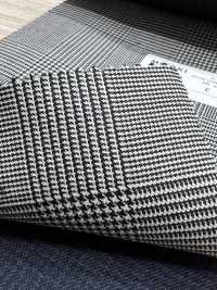 5ML0380 MIYUKI EVER WOOL Glen Check Gray[Textile] Miyuki Woolen Mills Sub Photo