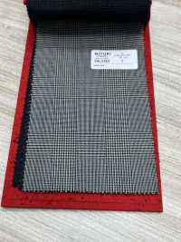 5ML0380 MIYUKI EVER WOOL Glen Check Gray[Textile] Miyuki Woolen Mills Sub Photo