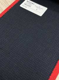 5ML0391 MIYUKI EVER WOOL (Miyuki Everwool) Houndstooth Navy[Textile] Miyuki Woolen Mills Sub Photo