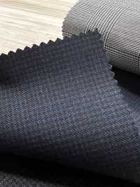 5ML0391 MIYUKI EVER WOOL (Miyuki Everwool) Houndstooth Navy[Textile] Miyuki Woolen Mills Sub Photo