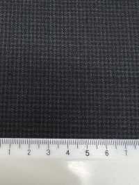 5ML0402 MIYUKI EVER WOOL (Miyuki Everwool) Houndstooth Charcoal Heaven Gray[Textile] Miyuki Woolen Mills Sub Photo
