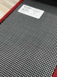 5ML0413 MIYUKI EVER WOOL (Miyuki Everwool) Houndstooth Gray[Textile] Miyuki Woolen Mills Sub Photo