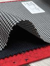 5ML0413 MIYUKI EVER WOOL (Miyuki Everwool) Houndstooth Gray[Textile] Miyuki Woolen Mills Sub Photo