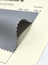 19118A-4 Formal DOMINX Standard Collection SP100'S + Cashmere Tussar Gray[Textile] Kuzuri Woolen Fabric (DOMINX) Sub Photo